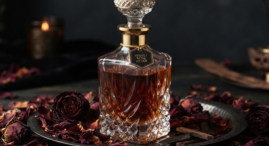 Velvet Rose Attar — detail view